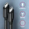 USB-kaapeli Axagon BUCM3-CM15AB 1,5 m USB 3.2 Gen 1 musta