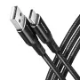 Axagon BUCM-AM10AB HQ USB-C USB-A kaapeli 1 m