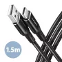 USB-kaapeli Axagon BUCM-AM15AB USB 2.0 1,5 m USB A USB C musta
