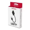 Ulkoinen USB-äänisovitin AXAGON ADA-12 1x 3,5 mm liitäntä kuulokkeille ja mikrofonille