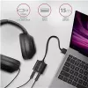 Ulkoinen USB-äänisovitin AXAGON ADA-12 1x 3,5 mm liitäntä kuulokkeille ja mikrofonille
