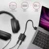 Ulkoinen USB-äänisovitin AXAGON ADA-12 1x 3,5 mm liitäntä kuulokkeille ja mikrofonille