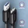 Axagon BUMM3-AM10AB SPEED Micro-B USB <> USB-A 3.2 Gen 1 kaapeli 1 m