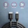 USB-kaapeli Axagon BUMM3-CM10AB Micro-USB B USB C 1m musta