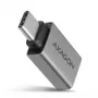 Axagon RUCM-AFA adapteri USB-C (M) -> USB-A (F), USB 3.2 Gen 2, 3A, ALU