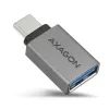 Axagon RUCM-AFA adapteri USB-C (M) -> USB-A (F), USB 3.2 Gen 2, 3A, ALU