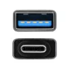Axagon RUCM-AFA adapteri USB-C (M) -> USB-A (F), USB 3.2 Gen 2, 3A, ALU