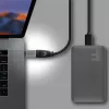 Axagon RUCM-AFA adapteri USB-C (M) -> USB-A (F), USB 3.2 Gen 2, 3A, ALU
