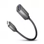 Axagon RUCM-AFAC kaapeliadapteri USB-C (M) -> USB-A (W), 20 cm, USB 3.2 Gen 1, 3A, alumiini
