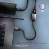 Axagon RUCM-AFAC kaapeliadapteri USB-C (M) -> USB-A (W), 20 cm, USB 3.2 Gen 1, 3A, alumiini