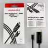 Axagon RVDM-HI14C2 Mini DisplayPort - HDMI -adapterikaapeli 4K 30Hz 1,8 m