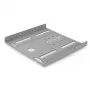 Axagon RHD-125S kiinnike 1x 2,5 tuuman HDD/SSD-asemalle 3,5 tuuman paikkaan, metalli, harmaa