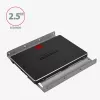 Axagon RHD-125S kiinnike 1x 2,5 tuuman HDD/SSD-asemalle 3,5 tuuman paikkaan, metalli, harmaa
