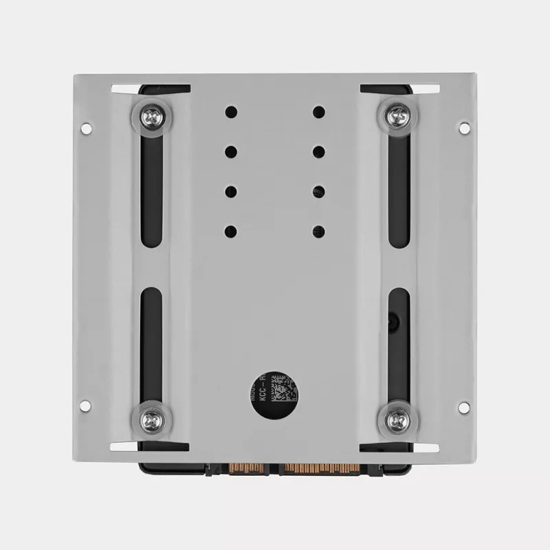 Axagon RHD-125S kiinnike 1x 2,5 tuuman HDD/SSD-asemalle 3,5 tuuman paikkaan, metalli, harmaa