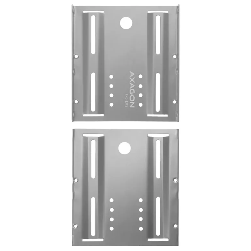 Axagon RHD-125S kiinnike 1x 2,5 tuuman HDD/SSD-asemalle 3,5 tuuman paikkaan, metalli, harmaa