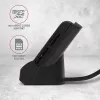 Axagon CRE-SM2 älykortinlukija USB 2.0, musta, 1,3 m kaapeli