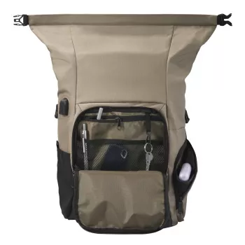 Hama Terra 39,6 cm (15,6 tuumaa) reppu beige, musta
