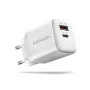 Laturi Axagon ACU-PQ30W QC3.0 30W USB-C valkoinen