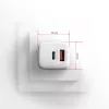 Laturi Axagon ACU-PQ30W QC3.0 30W USB-C valkoinen
