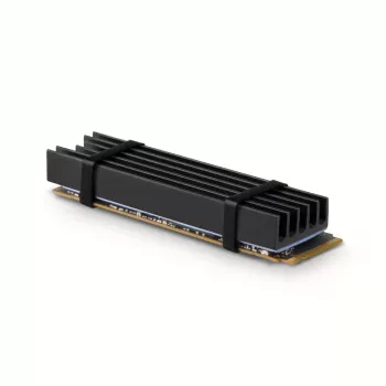 Axagon CLR-M2L10 passiivinen alumiinijäähdytyssiili kaikille M.2 SSD-asemille, koko 2280, 10 mm korkea.