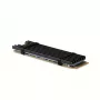 Axagon CLR-M2L3 passiivinen alumiinijäähdytyssiili kaikille M.2 SSD-asemille, koko 2280, korkeus 3 mm