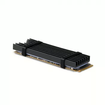 Axagon CLR-M2L6 passiivinen alumiinijäähdytyssiili kaikille M.2 SSD-asemille, koko 2280, korkeus 6 mm