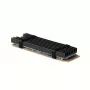 Axagon CLR-M2L6 passiivinen alumiinijäähdytyssiili kaikille M.2 SSD-asemille, koko 2280, korkeus 6 mm