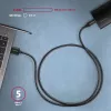 USB-kaapeli Axagon BUCM3-AM10AB USB 3.2 Gen 1 1 m USB C USB A musta