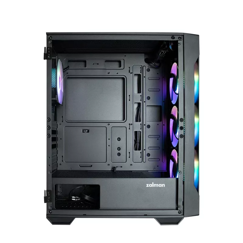Zalman I3 NEO TG BLACK tietokonekotelo Midi Tower