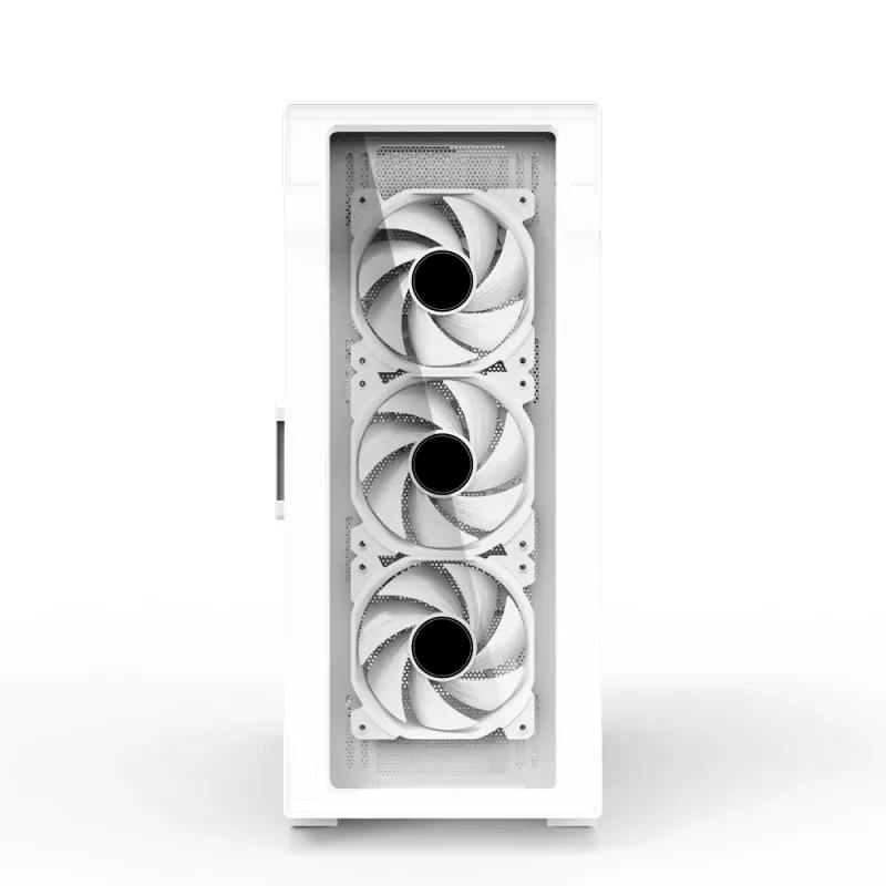 Zalman I3 NEO TG WHITE tietokonekotelo Midi Tower