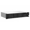 QNAP TS-864EU-8G NAS/tallennuspalvelin rack (2U) Intel® Celeron® 8 GB DDR4 0 TB QNAP Turbo System musta