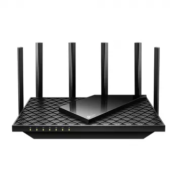 TP-Link Archer AX5400 Multi-Gigabit WiFi 6 -reititin, Wi-Fi 6 (802.11ax), dualband (2,4 GHz / 5 GHz), Ethernet LAN, musta, pöytä-/varsireititin