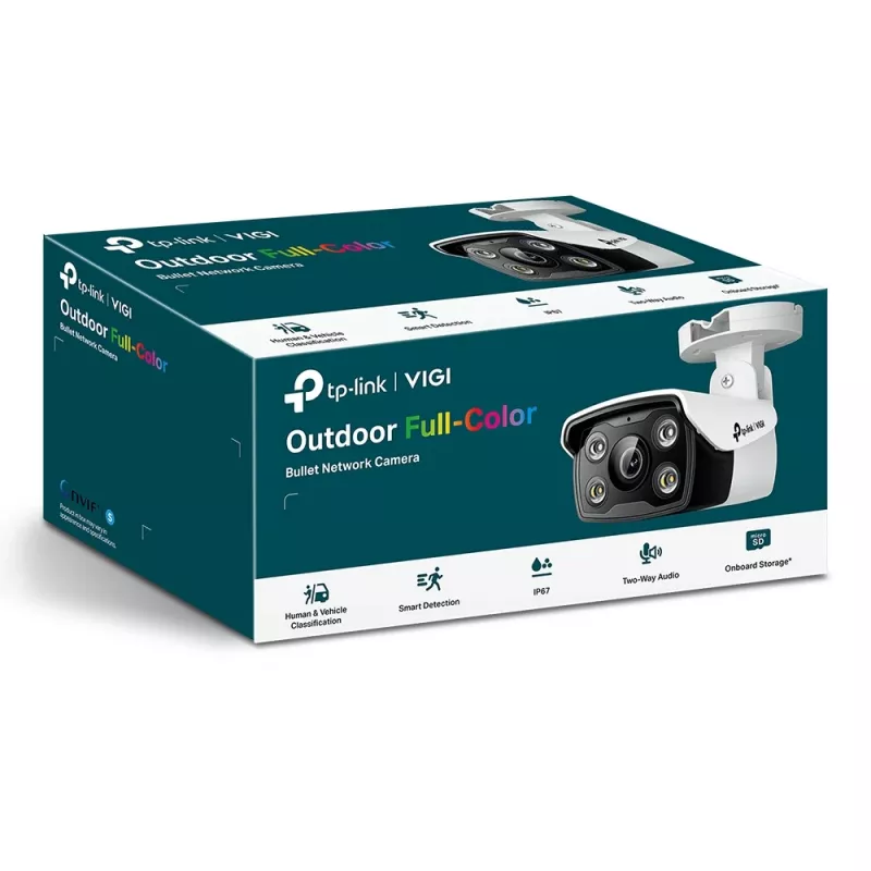 TP-Link VIGI C330(2.8mm) Bullet IP-valvontakamera ulkokäyttöön 2304 x 1296 pikseliä katto/seinu/tanko