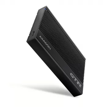 HDD/SSD-kotelo Axagon EE25-GTR USB-C 3.2 Gen 2 musta 2,5 tuumaa