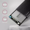 HDD/SSD-kotelo Axagon EE25-GTR USB-C 3.2 Gen 2 musta 2,5 tuumaa