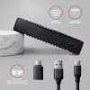 HDD/SSD-kotelo Axagon EE25-GTR USB-C 3.2 Gen 2 musta 2,5 tuumaa