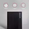 Axagon EE35-GTR USB-C 5Gbps - SATA 6G, 3.5 RIBBED box BLACK - USB Type-C HDD-kotelo 3,5 tuumaa