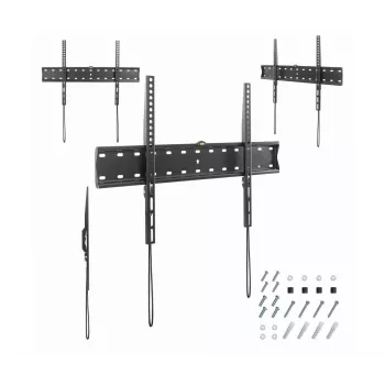 TV-pidike Gembird WM-70F-01 musta 37–70 tuuman televisioille, 40 kg, VESA 200x200–600x400, 2,5 cm litteä