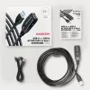 Axagon ADR-310 USB 3.2 Gen 1 A-M -> A-F aktiivinen jatko-/toistinkaapeli 10m