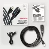 Axagon ADR-220 USB 2.0 A-M -> A-F aktiivinen jatko-/toistinkaapeli 20 m