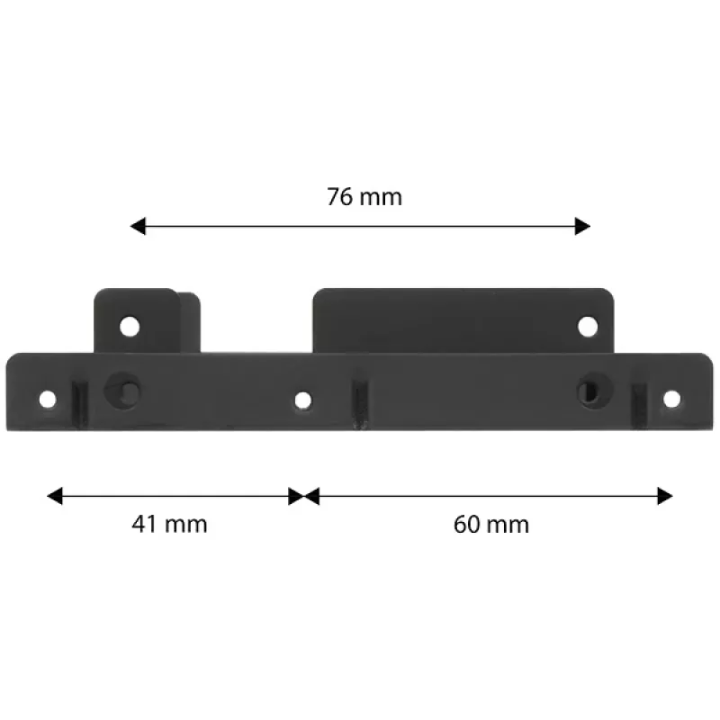 Axagon RHD-225 METAL pidike 2x 2,5 tuuman HDD/SSD:lle 3,5 tuuman asennuspaikkaan, tuuletinpidike