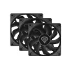 GENESIS Oxal 120 tietokonekotelon tuuletin 12 cm musta 3 kpl