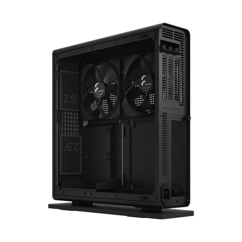 Tietokonekotelo Fractal Design Ridge Small Form Factor musta