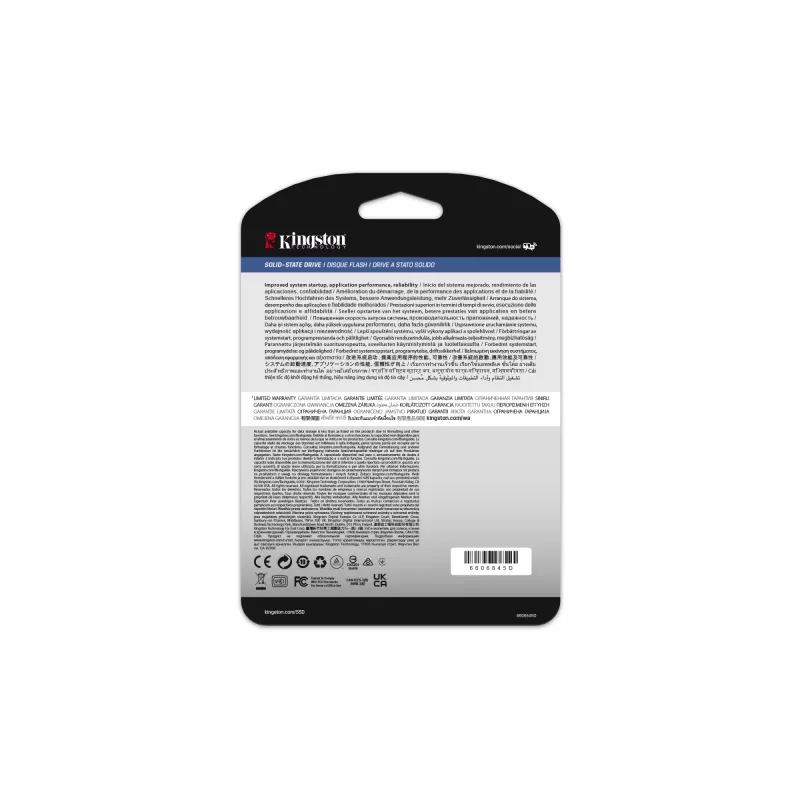 SSD-kiintolevy Kingston Technology 3840G 3,84 TB 2,5