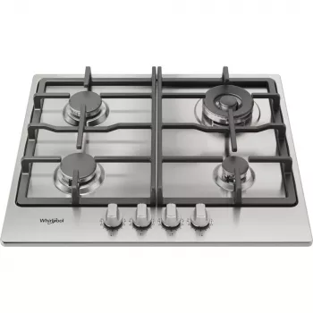 Whirlpool TGML 661 IX R ruostumaton teräs kalusteisiin asennettava 58 cm kaasu 4 vyöhykettä