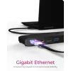 ICY BOX 11-in-1 mobiili telakointiasema triple-videolähdöllä