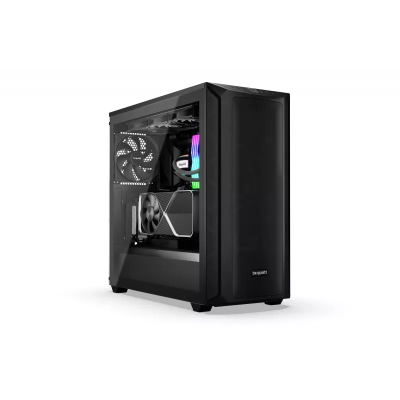 PC-kotelo be quiet! Shadow Base 800 Midi Tower musta
