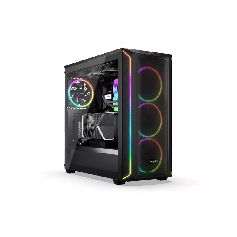 PC-kotelo be quiet! Shadow Base 800 FX Midi Tower musta