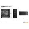 PC-kotelo be quiet! Shadow Base 800 FX Midi Tower musta