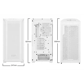 be quiet Shadow Base 800 FX valkoinen Midi Tower